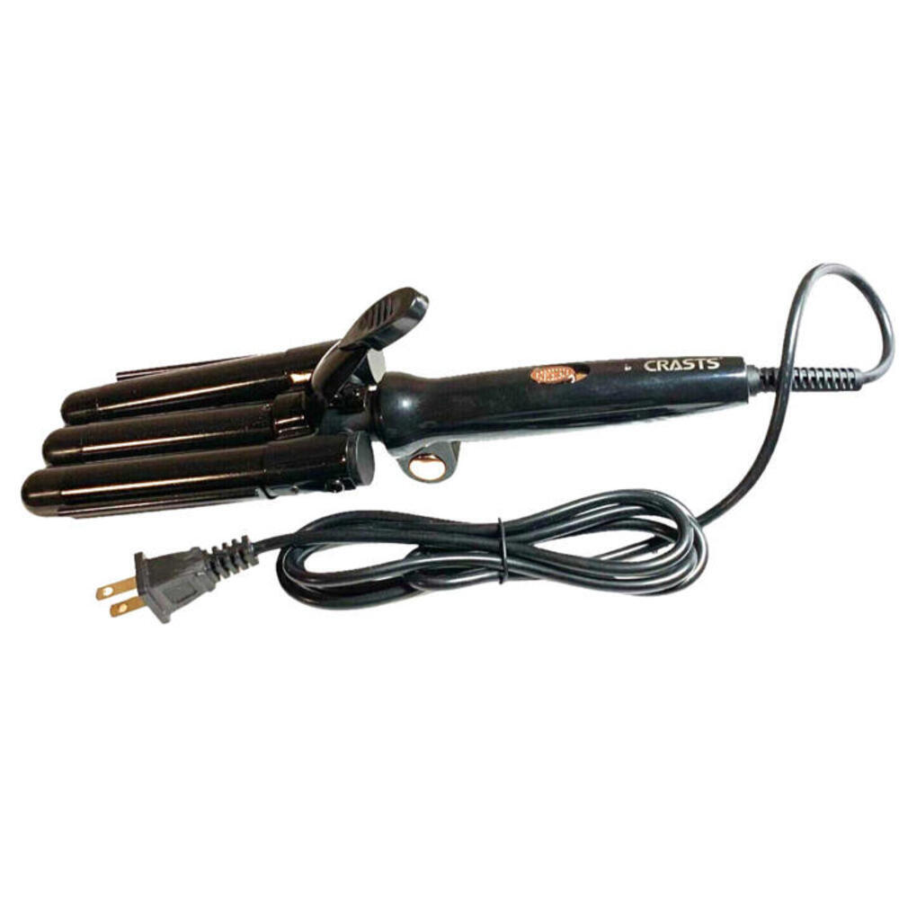 Crasts 2-Barrel Hair Curler Adjustable Temperature with LCD Display Model HC-003